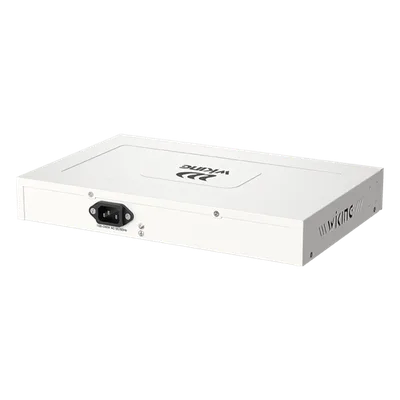 Switch PoE No Administrable / 16 Puertos 10/100 Mbps / 2 Puertos Uplink Gigabit / 1 Ranura SFP 1000 Mbps / Presupuesto PoE 180 W / Hi-PoE 60 W