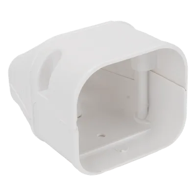 Tapa Final para Aire Acondicionado / PVC Rígido Blanco / -20°C a 75°C / Interior y Exterior / 11 Piezas / Compatible Minisplit