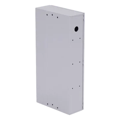 Gabinete para Baterías / Acero Galvanizado / 4 Unidades / Montaje en Poste / Exterior / 1050 mm (3.44 ft) de Altura