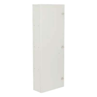 Gabinete para Baterías / Acero Galvanizado / 4 Unidades / Montaje en Poste / Exterior / 1050 mm (3.44 ft) de Altura