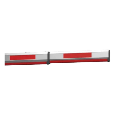 Brazo Telescópico Octogonal / Aluminio de Alta Resistencia / Extensión 3.6 a 6 m (11.8 a 19.7 ft) / 5.2 kg / Franja Roja de Advertencia