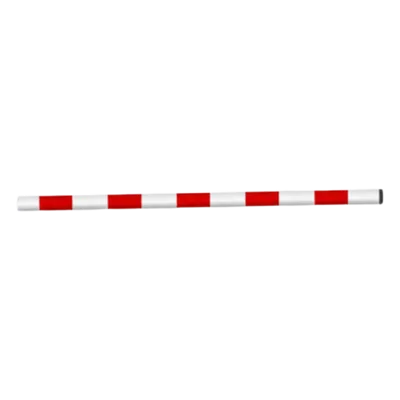 Brazo Redondo para Barrera Vehicular / 4 m (13.1 ft) / Sistema de Abatimiento por Colisión / Aluminio / Compatible con Serie DS-TMG320
