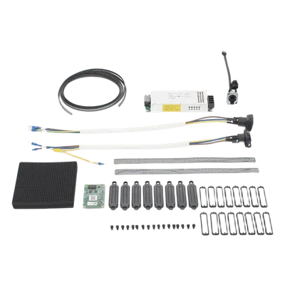 Kit de Refacciones para Videowall LED / Pitch P3.9 / 500 mm × 1000 mm / 47 kg / 8 Módulos LED / 600 LEDs de Repuesto