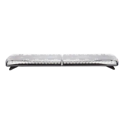 Barra de Luces LED / 130 LEDs / Dual Color Frontal Rojo/Azul/Blanco / Trasero Rojo/Azul/Ámbar / 48" (121.9 cm) / 48 Patrones de Destello / -30 a 50 °C