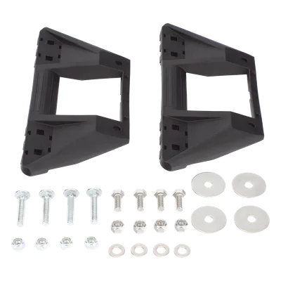 Barra de Luces LED / 130 LEDs / Dual Color Frontal Rojo/Azul/Blanco / Trasero Rojo/Azul/Ámbar / 48" (121.9 cm) / 48 Patrones de Destello / -30 a 50 °C
