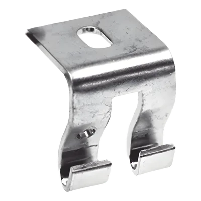 Grapa de Suspensión para Charola Malla / Acero al Carbón Calibre 12 (2.7 mm) / Anchos 50 mm a 300 mm (2 in a 11.8 in) / Múltiples Acabados / Certificación NOM-001-SEDE-2012