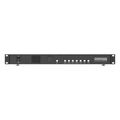 Controlador de Video LED / 4 Puertos Gigabit Ethernet / Resolución Máxima 2.6 MP / Entradas HDMI 1.3, DVI, VGA, CVBS / 6 Escenas Preconfiguradas