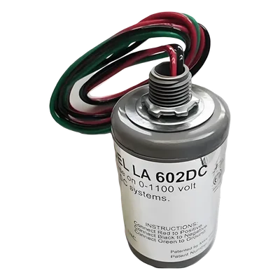 Protector de Descargas Atmosféricas / Sistemas Fotovoltaicos DC / 0-1100 Vcc / Tiempo de Respuesta 5 ns / Varistor de Óxido de Silicio / Instalación Externa