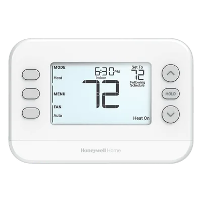 Termostato Programable / 3H/2C Bomba de Calor / 2H/2C Convencional / Calefacción Radiante / Combustible Dual / 20-30 VAC