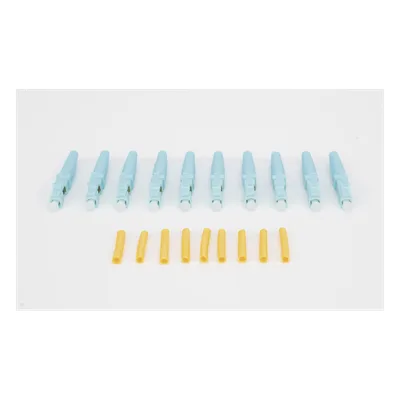 Conector de Fibra Óptica / Multimodo LC/UPC / Re-terminable 3 Veces / Tight Buffer 900 μm / OM1 a OM4 / Paquete 10 Piezas