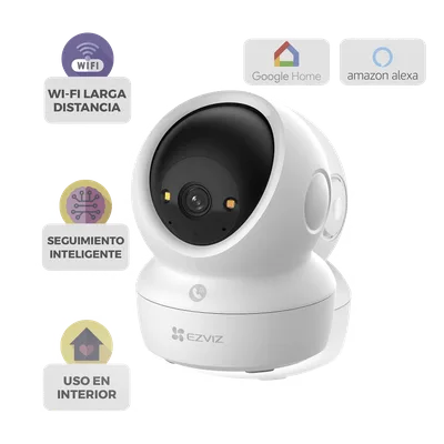 Cámara PT IP / 4K 8 Megapixel / Wi-Fi Dual 2.4/5 GHz / Visión Nocturna Color 10 m (32.8 ft) / Audio Bidireccional / Seguimiento Automático