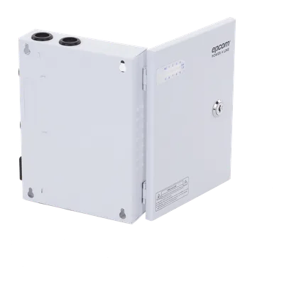 Fuente de Alimentación Profesional / 9 Canales / 16 A Total / 11-15 VCC Ajustable / 200 W / Filtro de Ruido por Canal