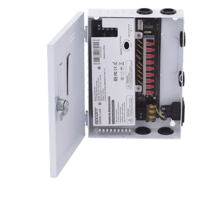 Fuente de Alimentación Profesional / 9 Canales / 16 A Total / 11-15 VCC Ajustable / 200 W / Filtro de Ruido por Canal