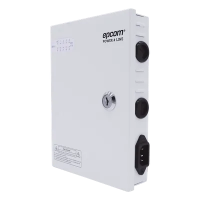Fuente de Alimentación Profesional / 9 Canales / 16 A Total / 11-15 VCC Ajustable / 200 W / Filtro de Ruido por Canal