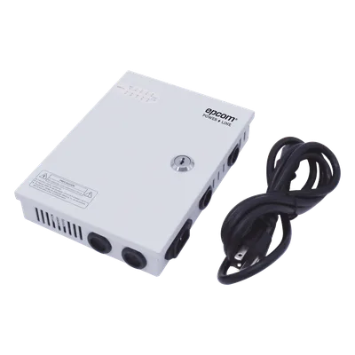 Fuente de Alimentación Profesional / 9 Canales / 16 A Total / 11-15 VCC Ajustable / 200 W / Filtro de Ruido por Canal