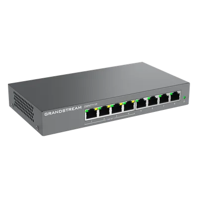 Switch Administrable Capa 2 Lite / 8 Puertos Gigabit / 4 Puertos PoE+ / 32 VLAN / QoS / GDMS Cloud / Montaje Pared y Escritorio