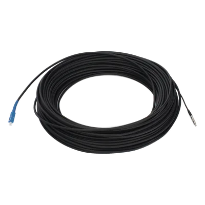 Fibra Óptica Drop / G.657A2 / Monomodo Simplex / 50 m (164 pies) / SC/UPC-SC/UPC / LS0H / Auto-soportado