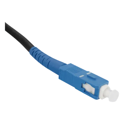 Fibra Óptica Drop / G.657A2 / Monomodo Simplex / 50 m (164 pies) / SC/UPC-SC/UPC / LS0H / Auto-soportado