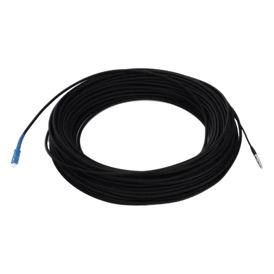 Cable de Fibra Óptica Drop / G.657A2 / Monomodo Simplex / 100 m (328.08 pies) / SC/UPC-SC/UPC / LS0H / Interior-Exterior