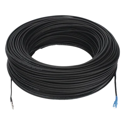 Cable de Fibra Óptica Drop / G.657A2 Monomodo / SC/UPC-SC/UPC / 150 m (492.13 ft) / Autosoportado / LS0H / Exterior