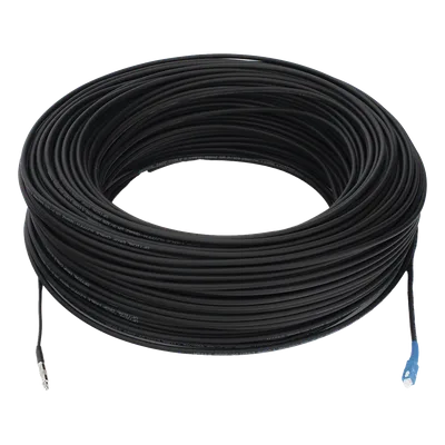 Cable Drop de Fibra Óptica / G.657A2 Monomodo / Simplex SC/UPC-SC/UPC / 200 m (656.17 pies) / LS0H / Auto-soportado