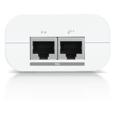 Inyector PoE++ / 54V DC 1.12A / 60W / 2 Puertos 10 GbE / Protección de Sobretensiones / Eficiencia 88%