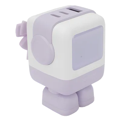 Cargador de Escritorio / 65W / 3 Puertos / 2 USB-C + 1 USB-A / PD 3.0 / QC 4.0 / GaN II / Pantalla LED