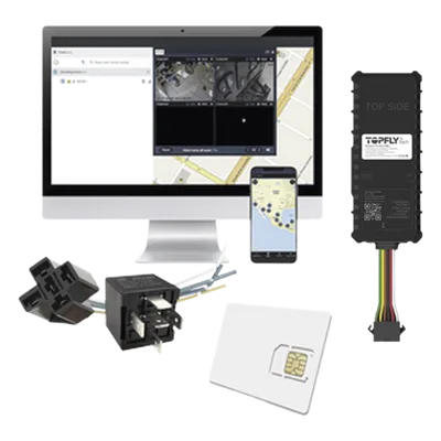 Rastreador GPS Vehicular / 4G LTE Cat-M1/NB-IoT / Bluetooth 5.0 / GPS+GLONASS+Galileo+Beidou / -30°C a +80°C (-22°F a +176°F) / 7V a 60VDC