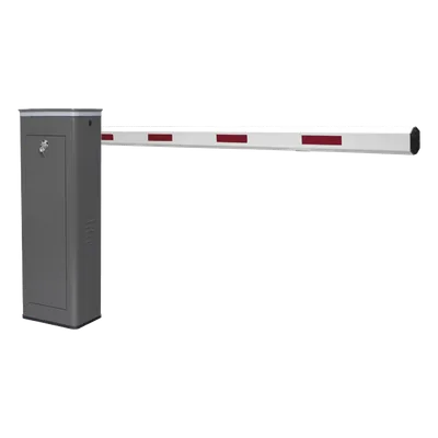 Barrera Vehicular Automática / Apertura 1.5 s / Brazo 3 m (9.8 ft) / 200 Ciclos/Hora / Corona LED Semaforizada / IP Resistente Intemperie
