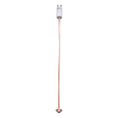Electrodo de Puesta a Tierra / 20A / Cobre Electrolítico / Filtro Equipotencial Autoconectable / Compuesto 6 kg / 114 cm (3.74 ft)
