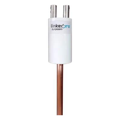 Electrodo de Puesta a Tierra / 20A / Cobre Electrolítico / Filtro Equipotencial Autoconectable / Compuesto 6 kg / 114 cm (3.74 ft)