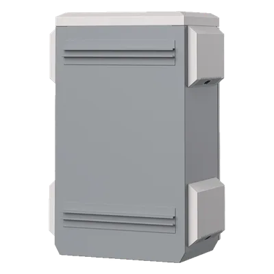 Gabinete Exterior IP55 / Acero SPCC 680 x 480 x 315 mm / Rieles DIN / 4 Placas Laterales / Microswitch