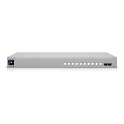 Switch PoE+++ Capa 3 / 10 Puertos 10GbE / 2 Puertos SFP+ / PoE 400 W / Etherlighting™ / 240 Gbps