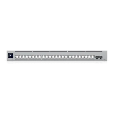 Switch Administrable Capa 3 / 24 Puertos PoE+++ / 16 × 10 GbE + 8 × 2.5 GbE / 2 Puertos SFP28 25 G / 720 W PoE / Etherlighting™