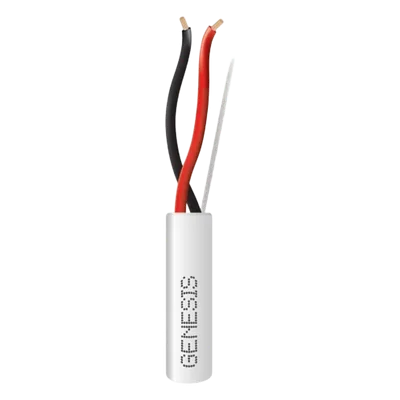 Bobina de Cable / 2x18 AWG / 305 m (1000 ft) / Plenum / Blanco / CMP-CL3P-FPLP-FT6