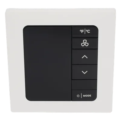 Termostato de Gestión Energética / 100-277 VAC / FCU 2 y 4 Tubos / BACnet MS/TP y Wi-Fi / Sensor PIR 10 m (32.8 ft) / 5H/3C Etapas