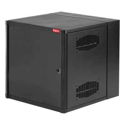 Gabinete de Pared para Rack 19" / 19 UR / Doble Bisagra Frontal y Trasera / Puerta Sólida de Acero / 915 mm Alto x 600 mm Ancho x 637 mm Profundidad