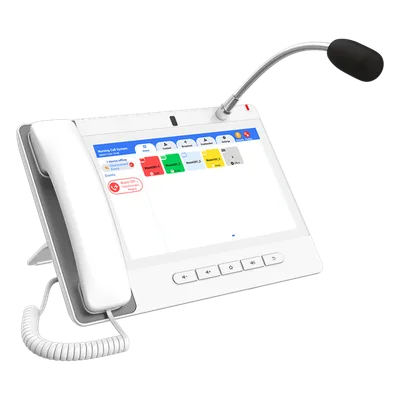 Teléfono IP Empresarial / 20 Líneas SIP / Pantalla Táctil 10.1' HD / Wi-Fi 5 / Bluetooth 4.2 / PoE / Multicast Voceo / Cámara Full HD / 116 Teclas DSS