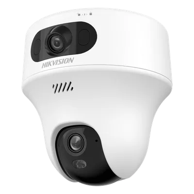 Cámara Turret IP / 6 Megapixel / Doble Lente 2.8 mm y 4 mm / Dual Light 10 m (32.8 ft) / Wi-Fi 6 / Audio Bidireccional / Interior