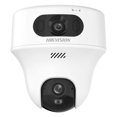 Cámara Turret IP / 6 Megapixel / Doble Lente 2.8 mm y 4 mm / Dual Light 10 m (32.8 ft) / Wi-Fi 6 / Audio Bidireccional / Interior