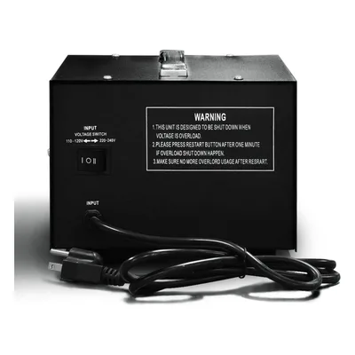 Convertidor de Voltaje / 2000 VA / 110 Vca / 220 Vca / Monofásico / Eficiencia ≤98%