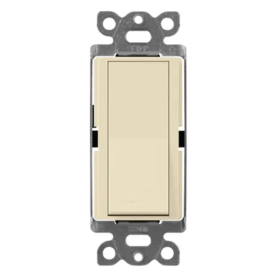 Apagador Claro / 4 vías (4-way) / 15 A / 120-277 V~ / no atenuable / acabado satinado Sand
