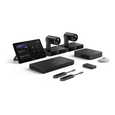 Sistema de Videoconferencia / 9 Cámaras PTZ 4K / Zoom Óptico 12x / Panel Táctil 11.6" / Intel Core i5 11va Gen / Salas Grandes