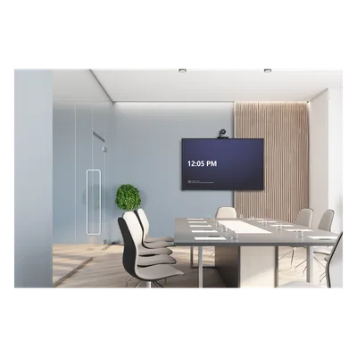Cámara de Videoconferencia IP / Dual 4K / Sensor 8 MP / Zoom Óptico 12x / Campo de Visión 120° Panorámico / Seguimiento Automático por Voz