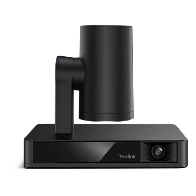 Cámara de Videoconferencia IP / Dual 4K / Sensor 8 MP / Zoom Óptico 12x / Campo de Visión 120° Panorámico / Seguimiento Automático por Voz