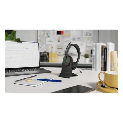 Auriculares Inalámbricos Bluetooth / Cancelación Activa de Ruido Híbrida / Bluetooth 5.3 con Adaptador USB C&A / 32 Horas de Conversación / Base de Carga