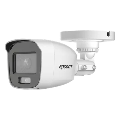 Cámara Bala TURBOHD / 2 Megapixel / Dual Light 20 m (65.6 ft) / Audio por Coaxitron / Gran Angular 100° / IP66 Metálica