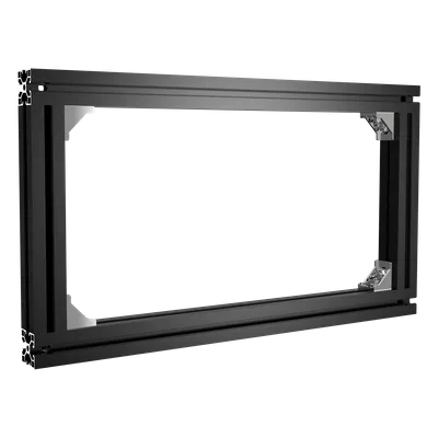 Montaje de Pared para 4 Paneles LED / Configuración 2x2 / Aluminio / 5.8 kg / Uso Interior / Compatible Series Value