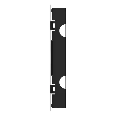 Carcasa Gang Box / Montaje Parcial Empotrado / Acero SGCC + SUS316L / 248x129x35.9 mm (9.76x5.08x1.41 in) / 861.1 g (1.898 lb) / Serie DS-K1T673