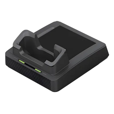 Cuna de Carga para PDA / Carga Simultánea Dispositivo y Batería / Entrada AC 100-240V / Salida DC 12V 2A / 0°C a 55°C